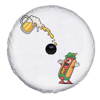 Funny Sausage Waiting For Beer Spare Tire Cover Oktoberfest Gift