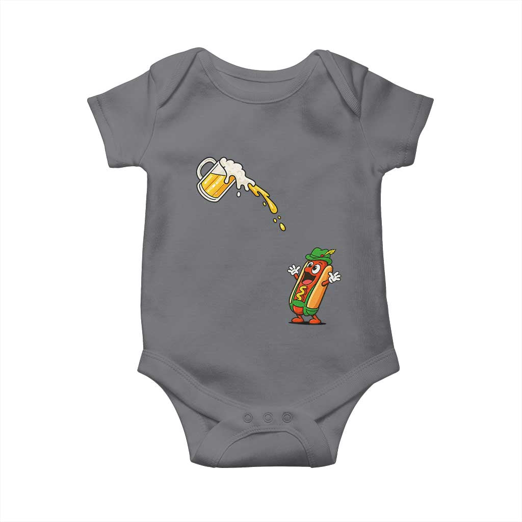 Funny Sausage Waiting For Beer Baby Onesie Oktoberfest Gift