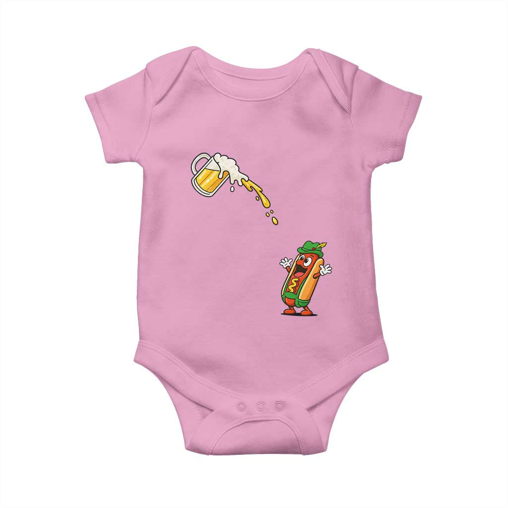 Funny Sausage Waiting For Beer Baby Onesie Oktoberfest Gift