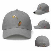Funny Sausage Waiting For Beer Baseball Cap Oktoberfest Gift