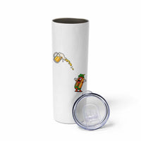 Funny Sausage Waiting For Beer Skinny Tumbler Oktoberfest Gift