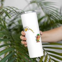 Funny Sausage Waiting For Beer Skinny Tumbler Oktoberfest Gift