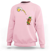 Funny Sausage Waiting For Beer Sweatshirt Oktoberfest Gift