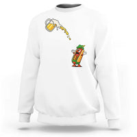 Funny Sausage Waiting For Beer Sweatshirt Oktoberfest Gift