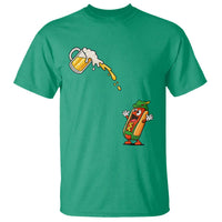 Funny Sausage Waiting For Beer T Shirt Oktoberfest Gift