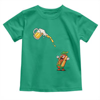 Funny Sausage Waiting For Beer Toddler T Shirt Oktoberfest Gift