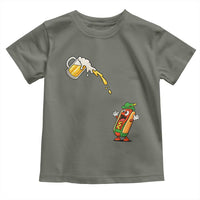 Funny Sausage Waiting For Beer Toddler T Shirt Oktoberfest Gift