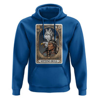 Sitting Bull Native American Chief Hoodie Vintage Tarot Card Illustration