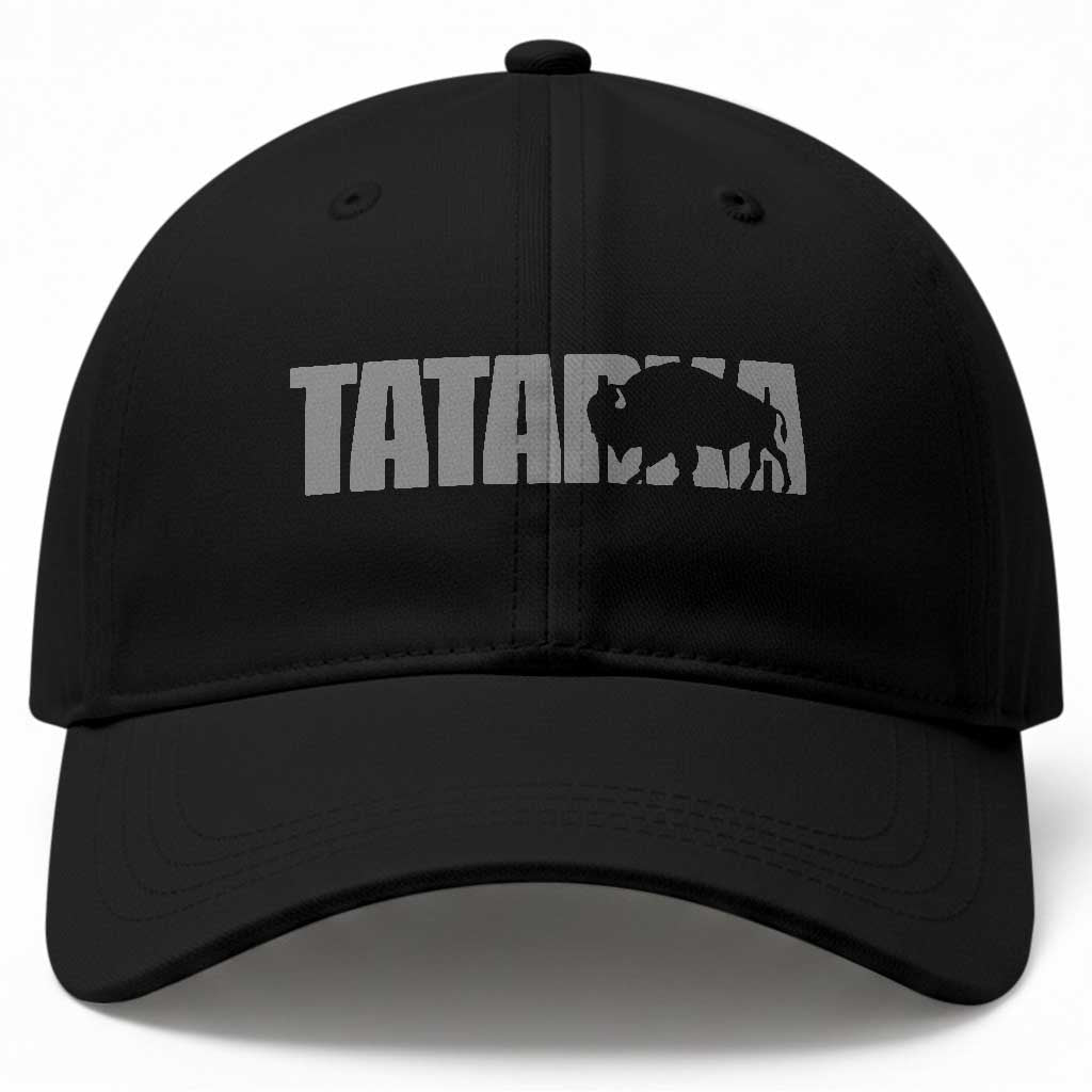 Vintage Tatanka Bison Baseball Cap Native American Buffalo Graphic