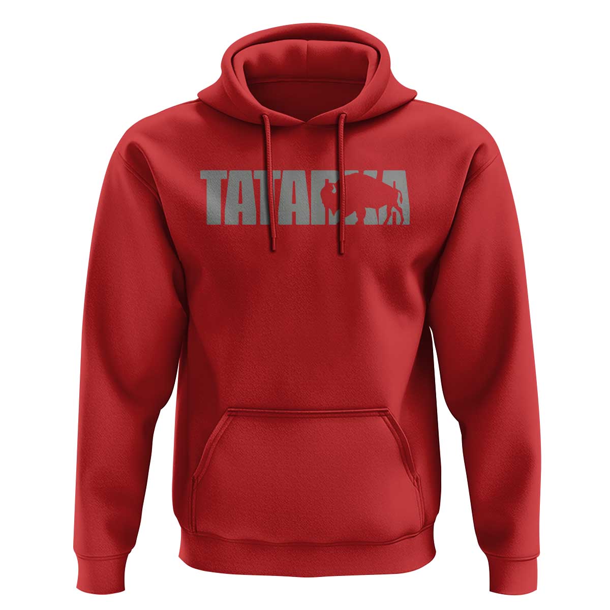 Vintage Tatanka Bison Hoodie Native American Buffalo Graphic