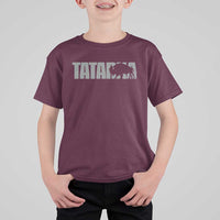 Vintage Tatanka Bison T Shirt For Kid Native American Buffalo Graphic