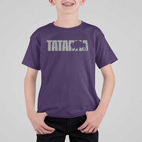Vintage Tatanka Bison T Shirt For Kid Native American Buffalo Graphic