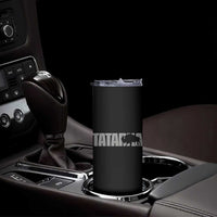 Vintage Tatanka Bison Skinny Tumbler Native American Buffalo Graphic