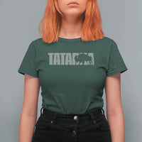 Vintage Tatanka Bison T Shirt For Women Native American Buffalo Graphic