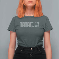 Vintage Tatanka Bison T Shirt For Women Native American Buffalo Graphic