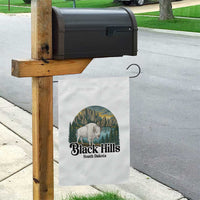 Black Hills South Dakota White Buffalo Garden Flag State Pride Gift