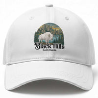 Black Hills South Dakota White Buffalo Baseball Cap State Pride Gift