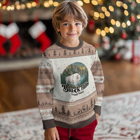 Black Hills South Dakota White Buffalo Ugly Christmas Sweater State Pride Gift
