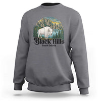 Black Hills South Dakota White Buffalo Sweatshirt State Pride Gift