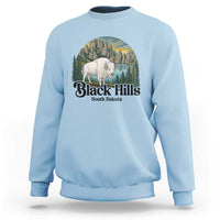 Black Hills South Dakota White Buffalo Sweatshirt State Pride Gift