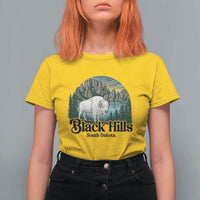 Black Hills South Dakota White Buffalo T Shirt For Women State Pride Gift