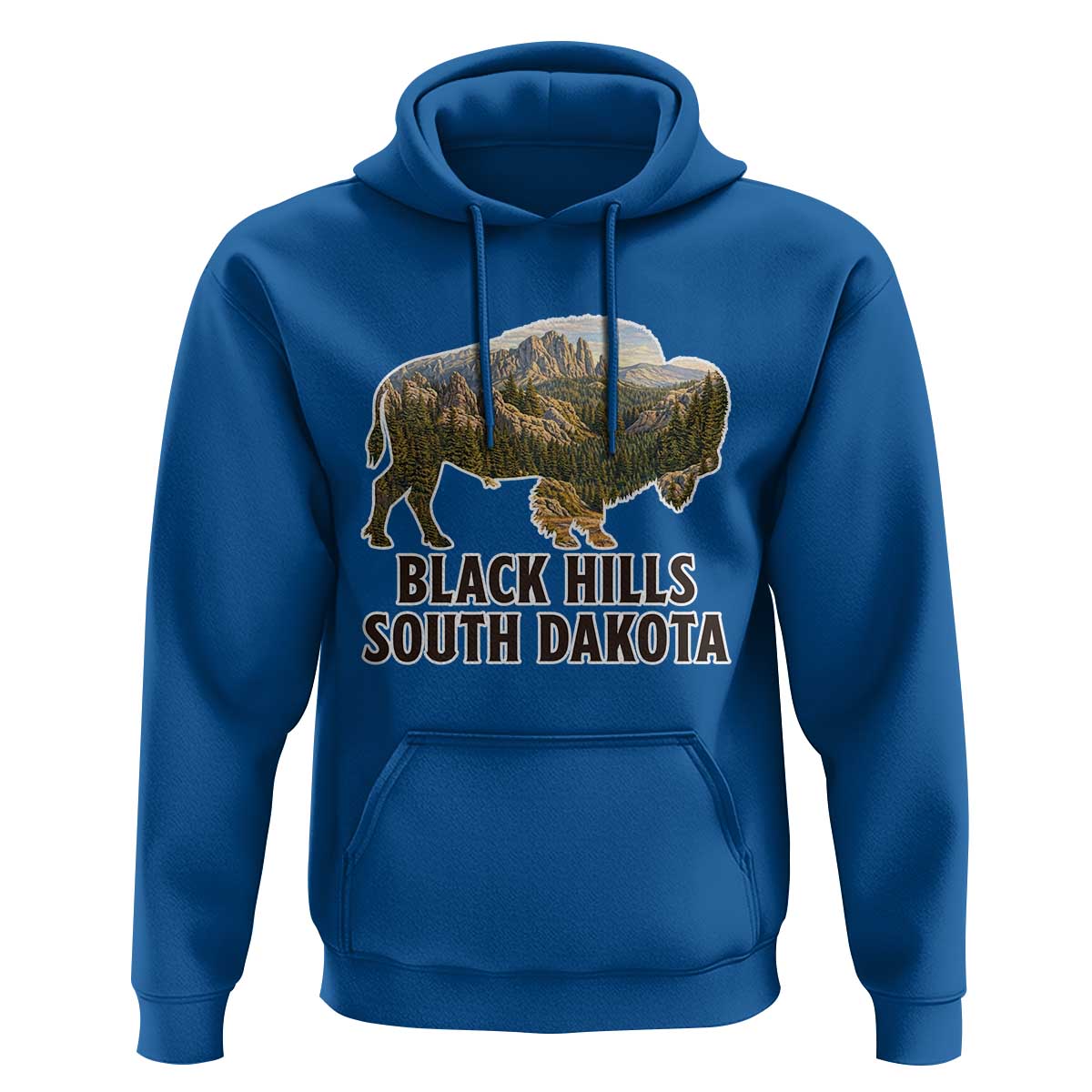 Black Hills South Dakota Bison Hoodie State Pride Gift