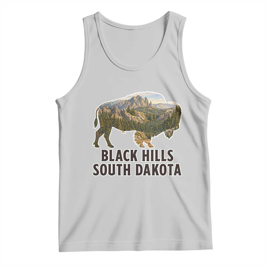 Black Hills South Dakota Bison Tank Top State Pride Gift