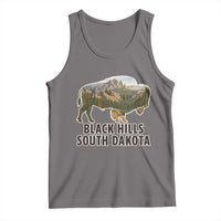 Black Hills South Dakota Bison Tank Top State Pride Gift