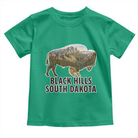 Black Hills South Dakota Bison Toddler T Shirt State Pride Gift