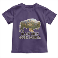 Black Hills South Dakota Bison Toddler T Shirt State Pride Gift