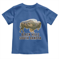 Black Hills South Dakota Bison Toddler T Shirt State Pride Gift