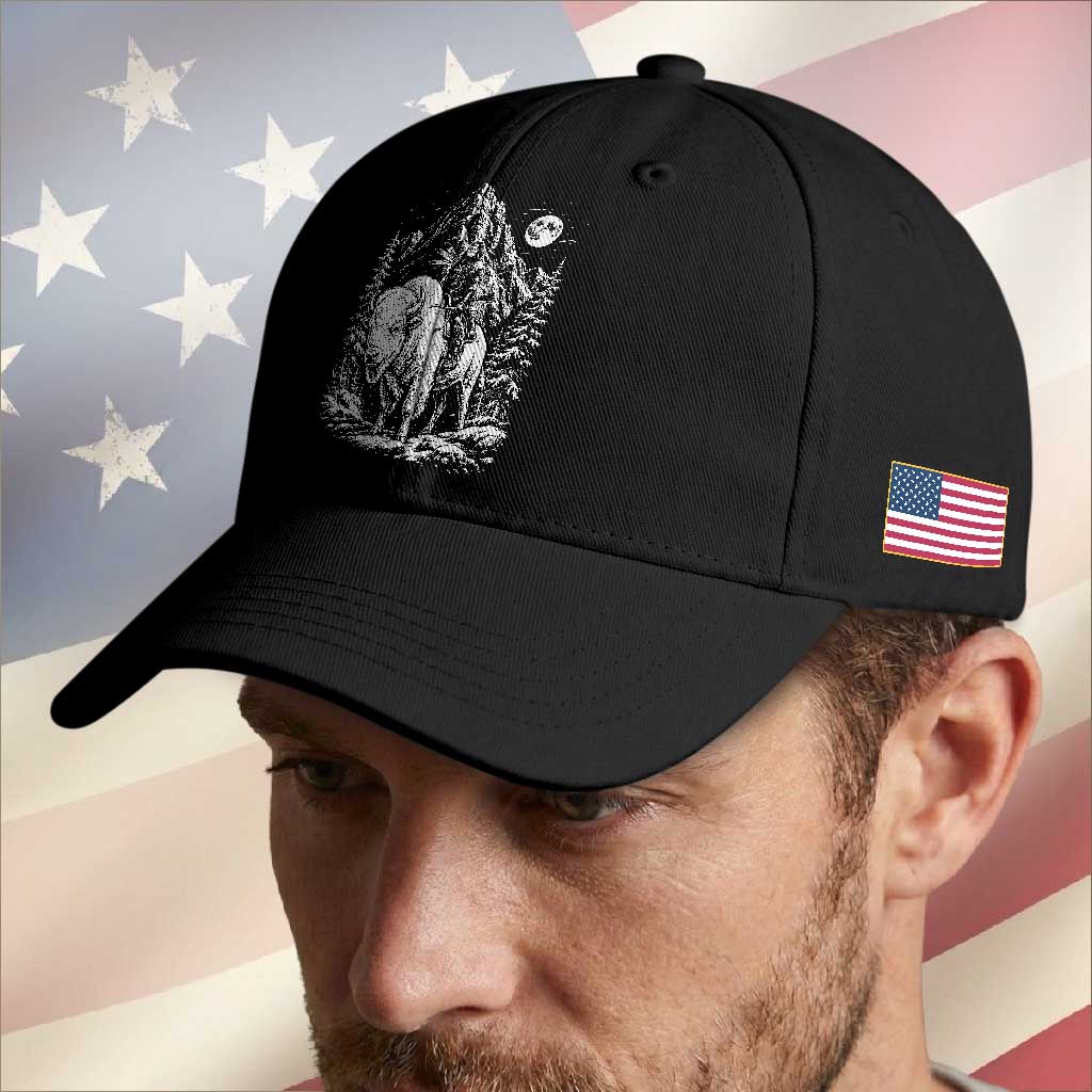 Vintage Native American Bison Rider Baseball Cap Indigenous Warrior Graphic