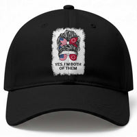 Lakota And American Pride Baseball Cap Im Both Of Them Oglala Native Heritage