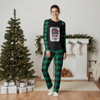Lakota And American Pride Plaid Pajama Set Im Both Of Them Oglala Native Heritage