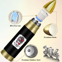 Lakota And American Pride Bullet Tumbler Im Both Of Them Oglala Native Heritage