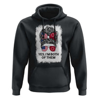 Lakota And American Pride Hoodie Im Both Of Them Oglala Native Heritage