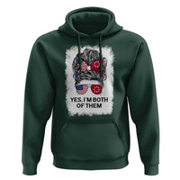 Lakota And American Pride Hoodie Im Both Of Them Oglala Native Heritage