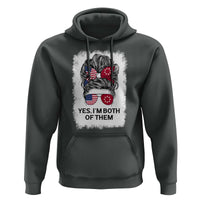 Lakota And American Pride Hoodie Im Both Of Them Oglala Native Heritage