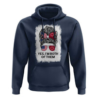 Lakota And American Pride Hoodie Im Both Of Them Oglala Native Heritage