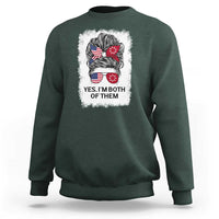 Lakota And American Pride Sweatshirt Im Both Of Them Oglala Native Heritage