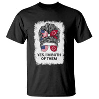 Lakota And American Pride T Shirt Im Both Of Them Oglala Native Heritage