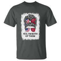 Lakota And American Pride T Shirt Im Both Of Them Oglala Native Heritage