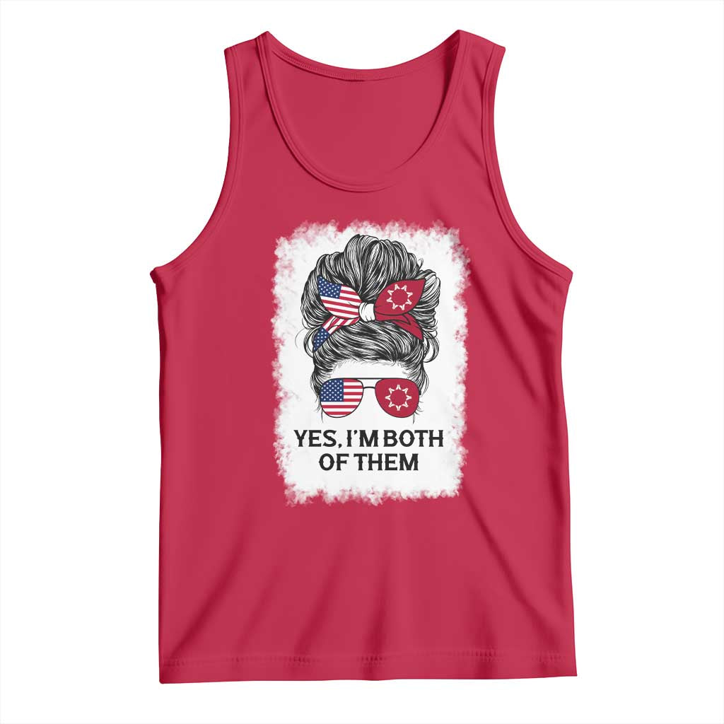 Lakota And American Pride Tank Top Im Both Of Them Oglala Native Heritage