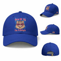 First Of All Im A Delight Baseball Cap Geek Princess Cat Gift