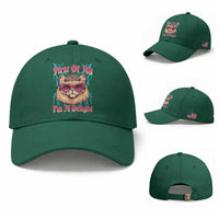 First Of All Im A Delight Baseball Cap Geek Princess Cat Gift