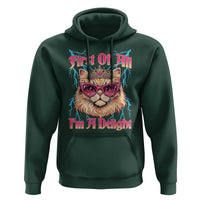 First Of All Im A Delight Hoodie Geek Princess Cat Gift