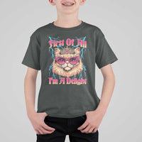First Of All Im A Delight T Shirt For Kid Geek Princess Cat Gift