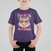 First Of All Im A Delight T Shirt For Kid Geek Princess Cat Gift