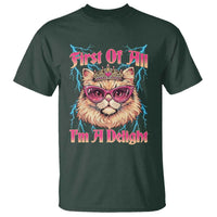 First Of All Im A Delight T Shirt Geek Princess Cat Gift