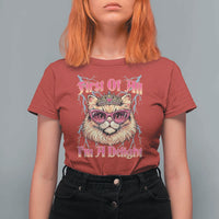 First Of All Im A Delight T Shirt For Women Geek Princess Cat Gift